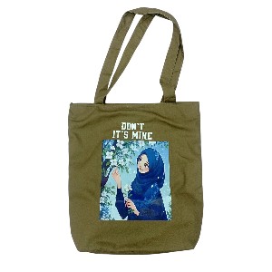 "Don’t It’s Mine" Anime Print Tote Bag