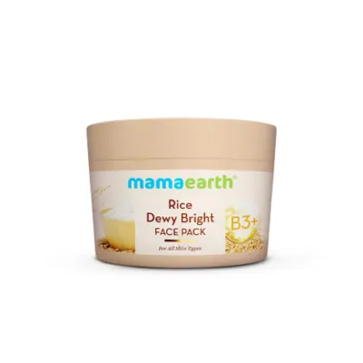 Mama Earth Rice Dewy Bright Face Pack 200g (India)