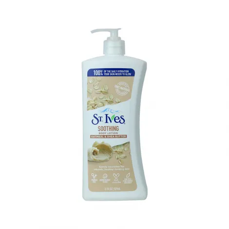 St. Ives Soothing Oatmeal & Shea Butter Body Lotion 621ml (USA)