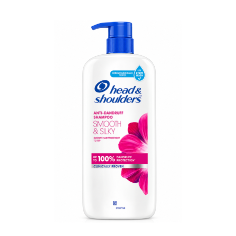 Head & Shoulders Smooth & Silky Anti Dandruff Shampoo 1.2L (India)