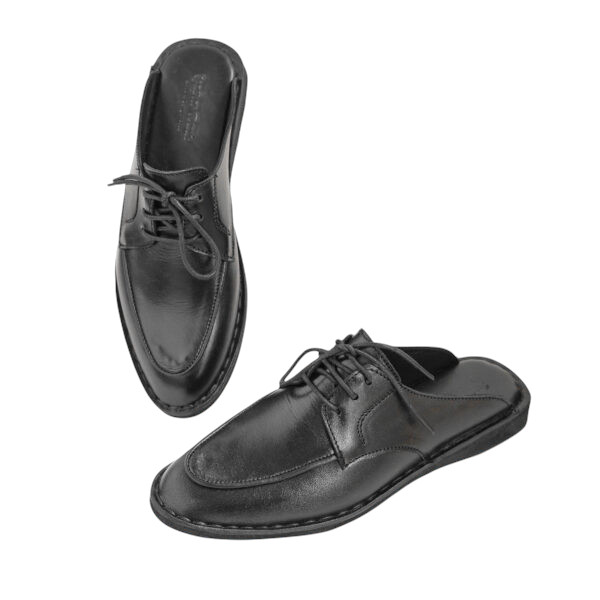 Lace Half Shoe – Black