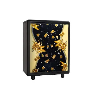 PVC Small Almirah Golden Alpona