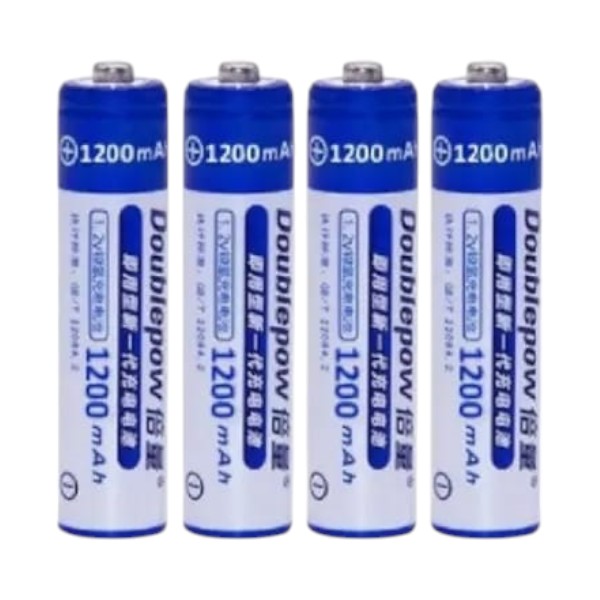 Doublepow AA 1200mAh NiMH Rechargeable Battery (4pcs)