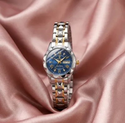 Poedagar Luxury Ladies Watch (Water Resistant)