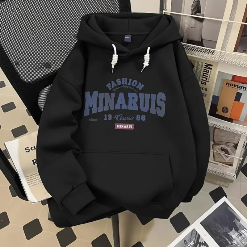 Men's Winter Hoodie in 320 GSM Cotton, Sizes M to XL, 6 Colours