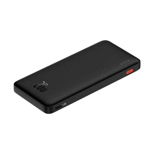Baseus Airpow PPQD090001 10000mAh Black 20W Power Bank with USB-A to Type-C Cable
