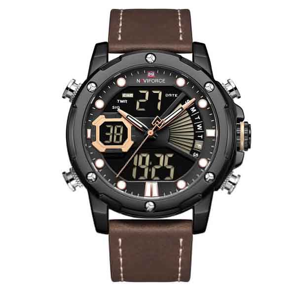 NAVIFORCE NF 9172 Military Dual-Time Watch