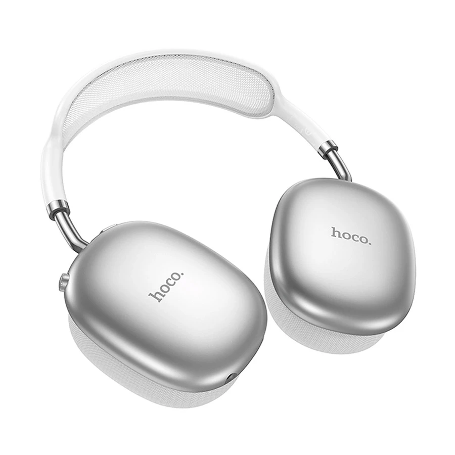 Hoco W55 Plus ANC Silver Bluetooth Headphone