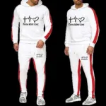 CVC Hoodie and Suede Cloth Trouser Combo Set, Sizes M to XL