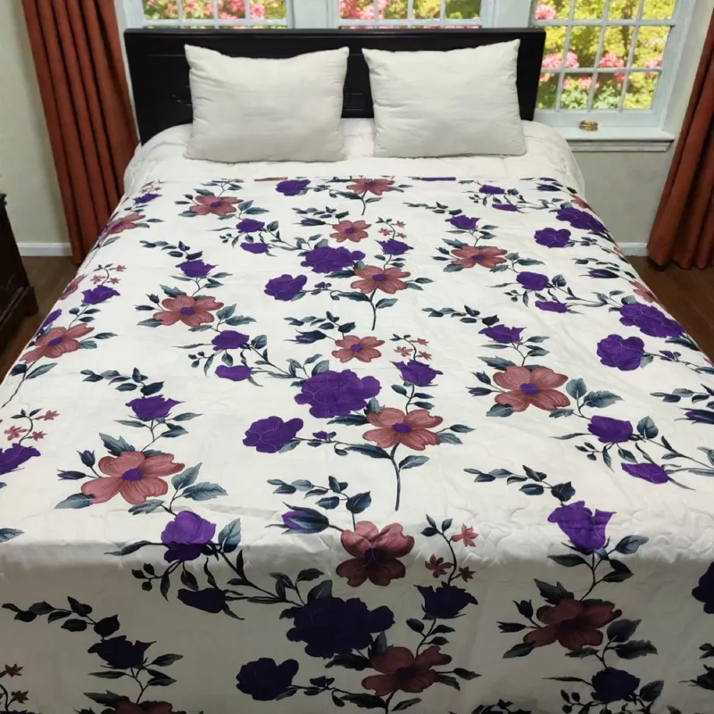 Pure Cotton Twill AC Katha, 7.5 x 7 Feet