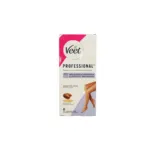 Veet Professional  Ready To Use Half Body Wax Strips For Sensitive Skin 8 Strips (India)