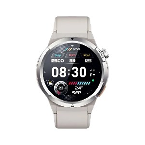 Qcy Active GX Amoled Display Bluetooth Calling Smartwatch – Grey