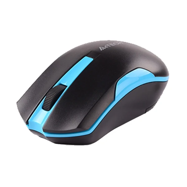 A4TECH G3-200/200N Black & Blue Wireless Mouse