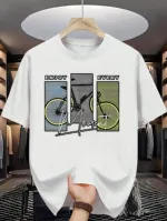 Drop Shoulder T-Shirt, Single Jersey Pure Cotton, DTF Print, 6 Colours
