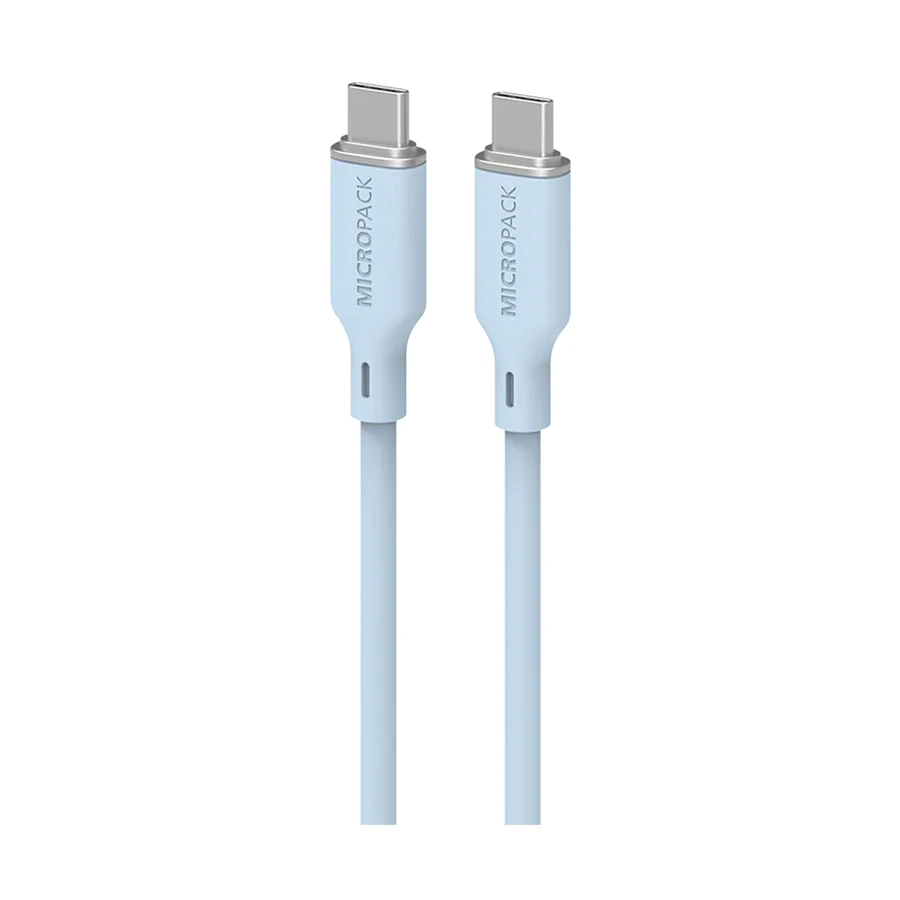 Micropack MC-C60 60W USB-C to USB-C Data Cable 1.2 Meter Blue