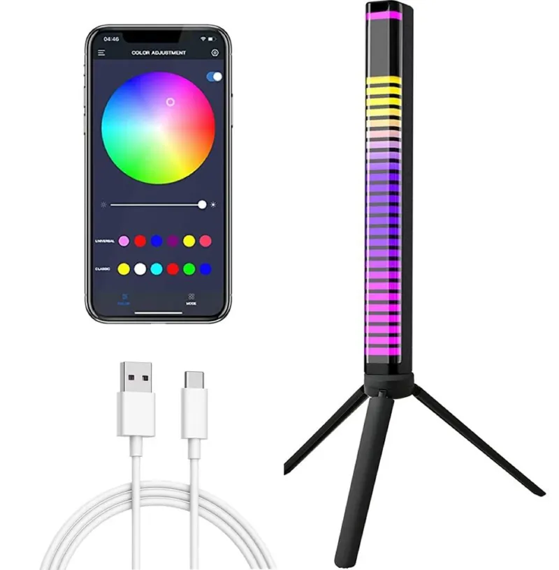 D10 3D RGB Music Rhythm Light with App Control and Mic