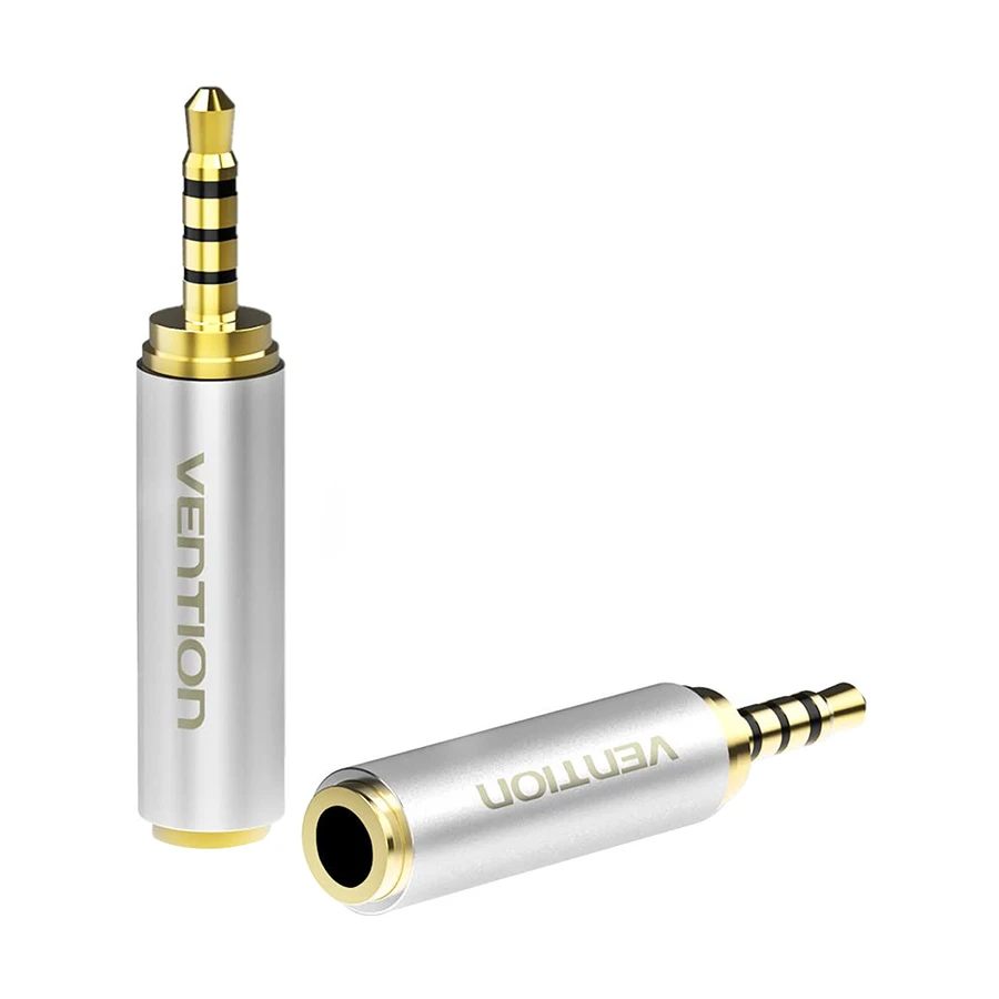 Vention VAB-S02 4 Pole 2.5mm Male to 3.5mm Female Audio Converter