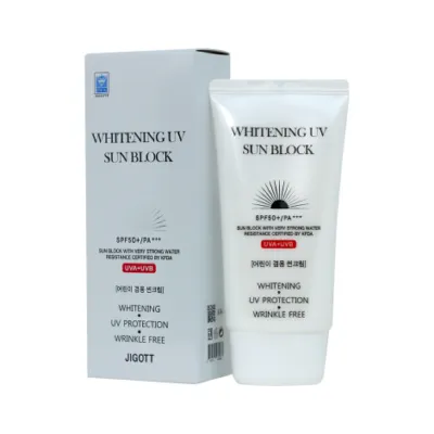 Jigott Whitening UV Sun Block SPF 50 Plus PA 70ml (Korea)