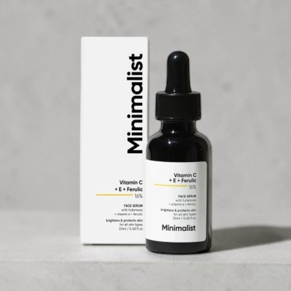 Minimalist Vitamin C+E+Ferulic-16% Face Serum 20ml (India)