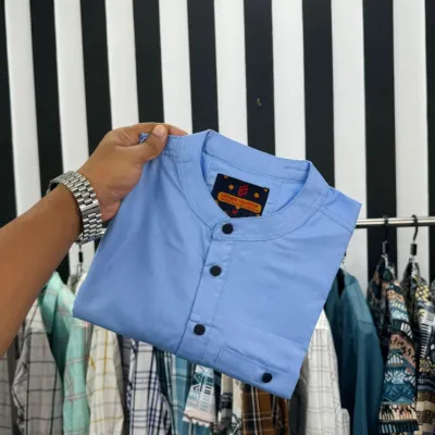 Traditional Full sleeves katua ( Sky)