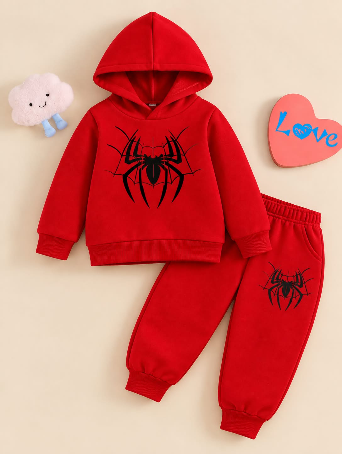 Unisex Baby Hoodie and Pant Set, Hoodie Body 22 to 33 Inch