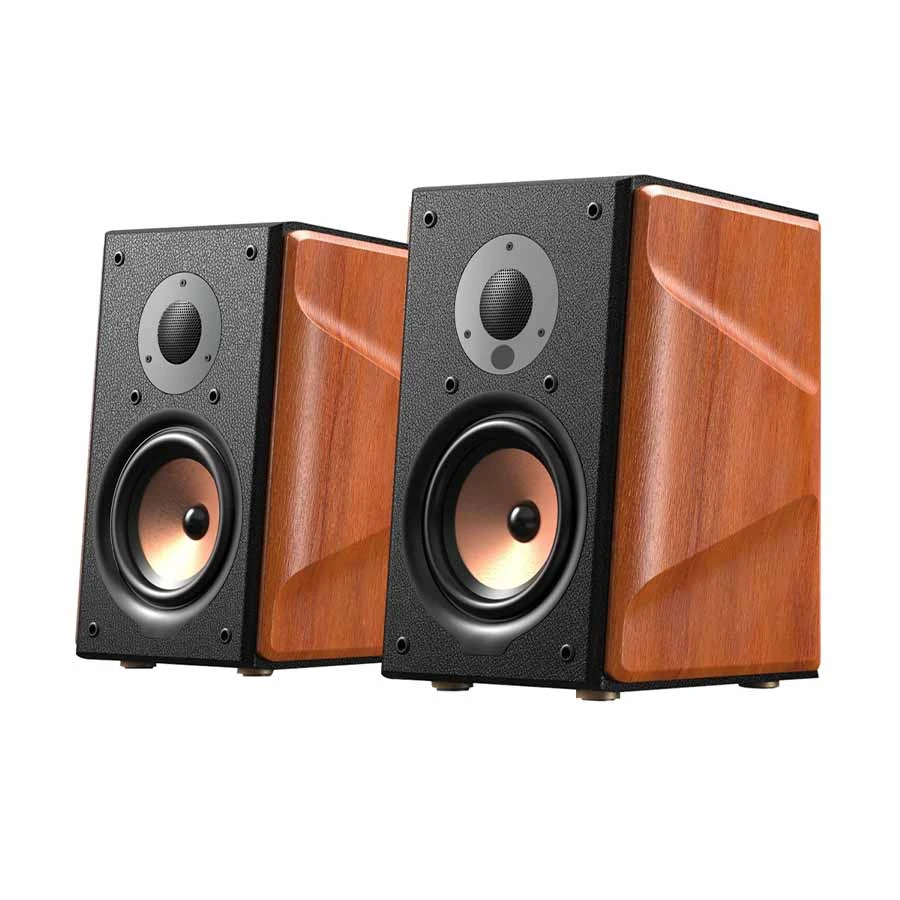 F&D R80BT Wooden Bluetooth Bookshelf Speaker