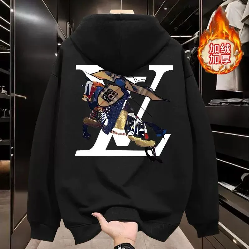 Men's Winter Hoodie in 280 GSM Cotton, Sizes M to XL, 6 Colours