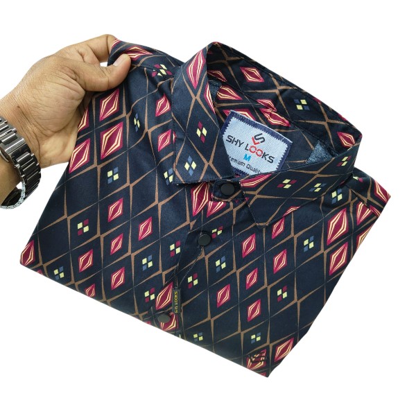 Cotton Full Sleeve Printed Shirt For Men