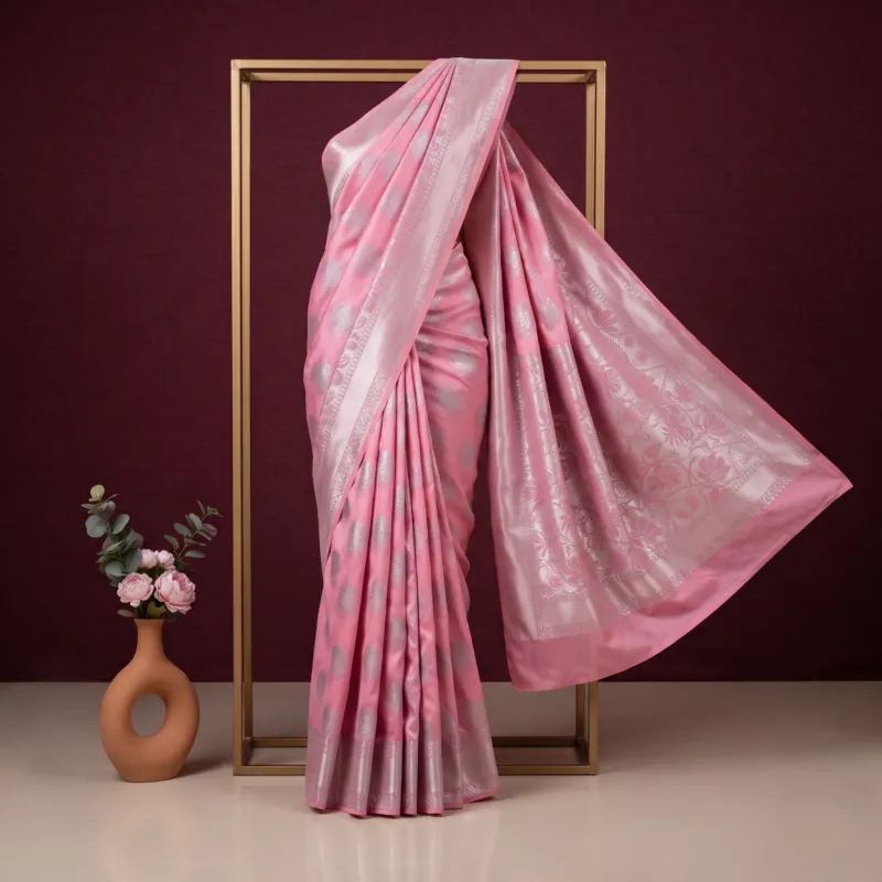 Premium Silk Katan Saree – Exclusive Zari Design