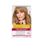 L'Oreal Excellence Creme Tiple Care Colour - 7.3 Natural Dark Golden Brown (Belgium)