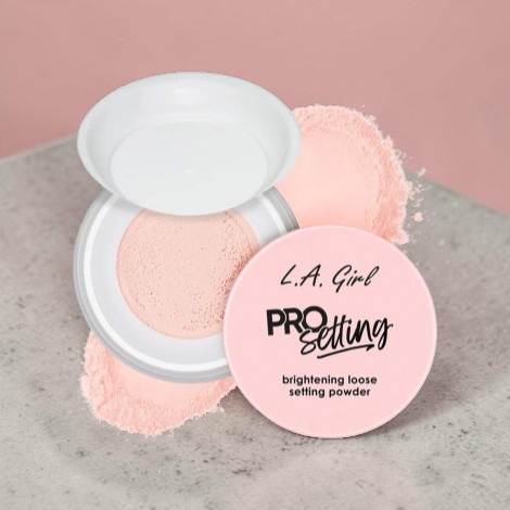 L.A. Girl Pro Setting Brightening Loose Setting Powder -Soft Pink (China)