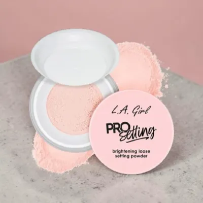 L.A. Girl Pro Setting Brightening Loose Setting Powder -Soft Pink (China)