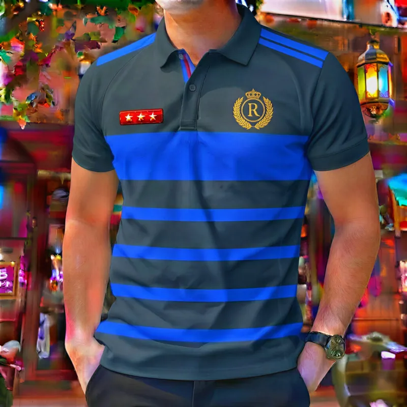 Men's Casual PK Cotton Polo Shirt, 210 GSM, 6 Colour Choices