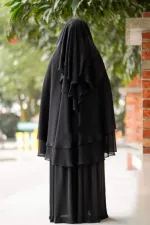 Muttaki Borka Set, Three Parts with Hijab and Niqab