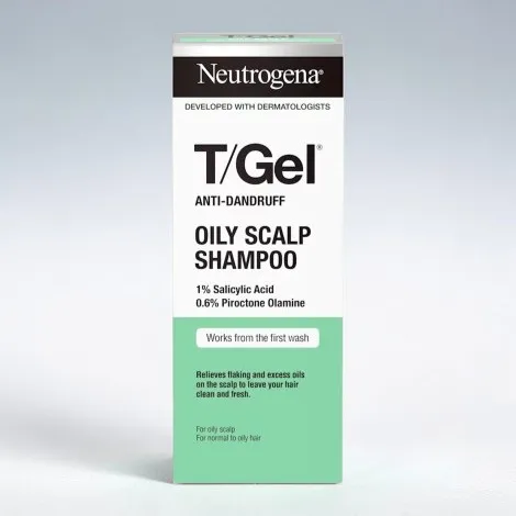 Neutrogena T/Gel Anti-Dandruff Oily Scalp Shampoo 250ml (Greece)