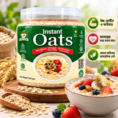 ZENVA Food Gluten Free Instant Oats 500g