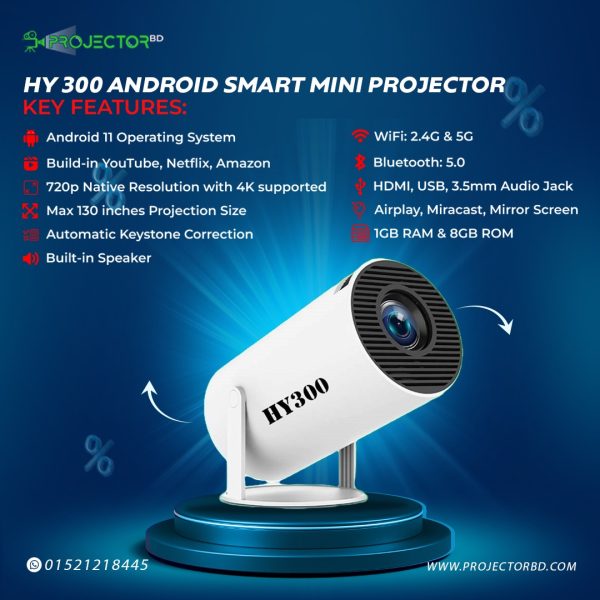 HY300 Android Smart Projector