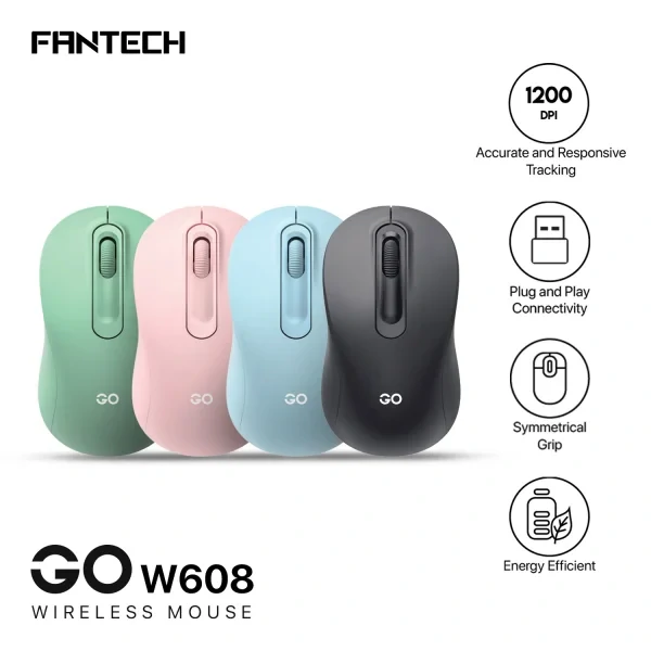 Fantech Go W608 Wireless Mouse