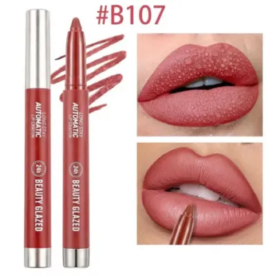 Beauty Glazed Long Stay Automatic Lip Crayon - B107 Coral (China)