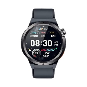 Qcy Active GX Amoled Display Bluetooth Calling Smartwatch – Black