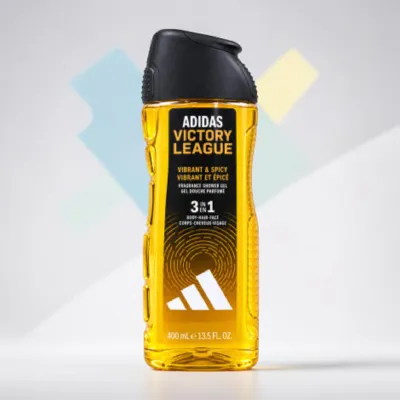 Adidas Victory League Vibrant & Spicy 3 In 1 Fragrance Shower Gel 400ml (Spain)