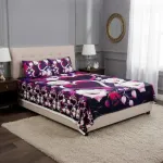 Water Proof China Premium 3D Design Bed Sheet King Size (7.8ft/6.8ft )
