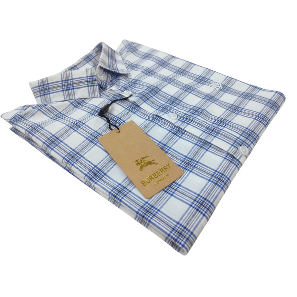 Classic Cotton Full Sleeve Checked Shirt for Men