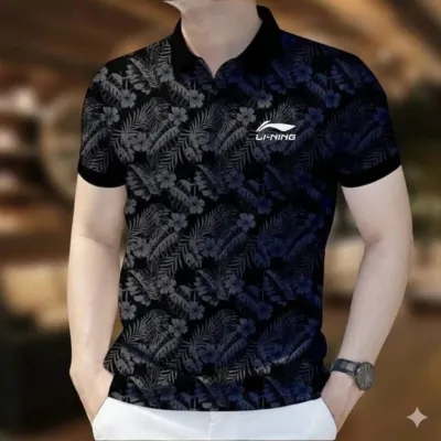 Men's Cotton Polo Shirt, Half Sleeve, Sizes L and XL, 4 Colours