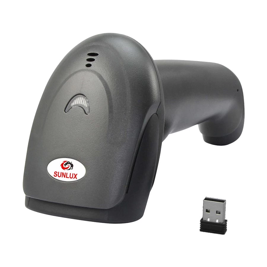 Sunlux XL-9309B 1D Laser Wireless Handheld Barcode Scanner