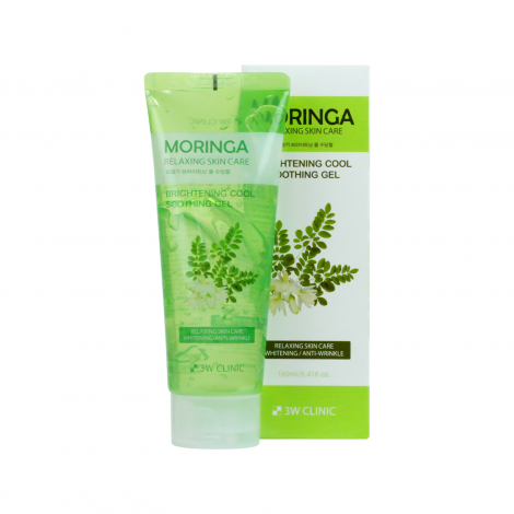 3W Clinic Moringa Brightening Cool Soothing Gel 160ml (Korea)