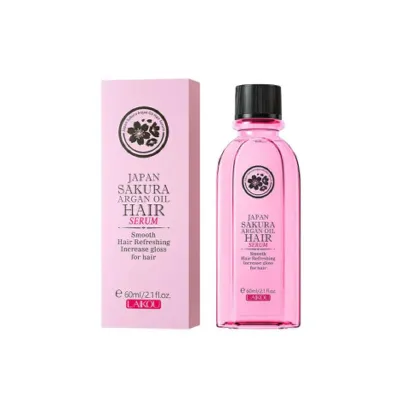 Laikou Japan Sakura Argan Oil Hair Serum 60ml (China)