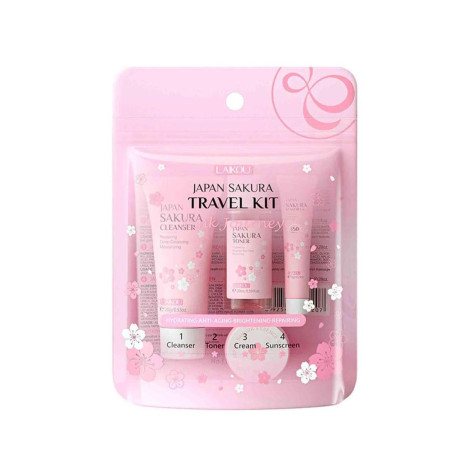 Laikou Japan Sakura Travel Kit 4 Pcs (China)