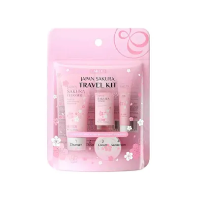 Laikou Japan Sakura Travel Kit 4 Pcs (China)