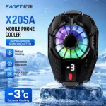 EAGET X20SA Semiconductor Mobile Phone Cooler RGB